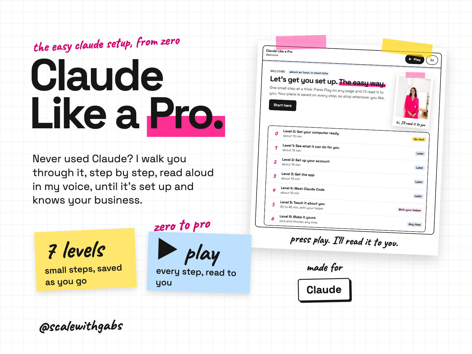 Claude Like a Pro product card